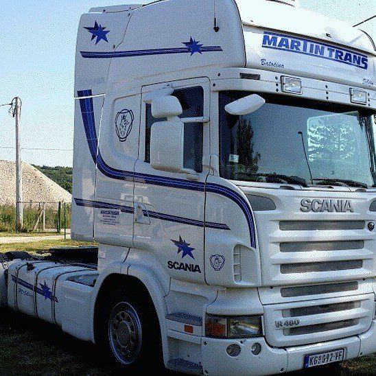Transport tereta šleperima Martin Trans doo
